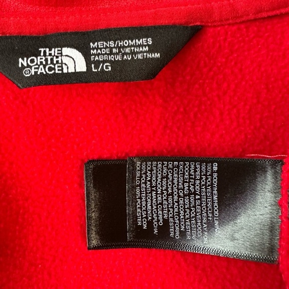 🖤 Men The north face lightweight (but warm) jacket with hoodie Size L - Picture 10 of 10